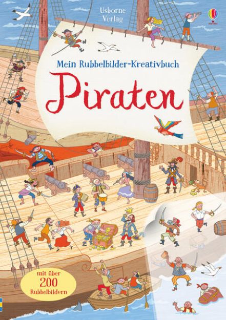 Bild von Mein Rubbelbilder-Kreativbuch: Piraten von Rob Lloyd Jones