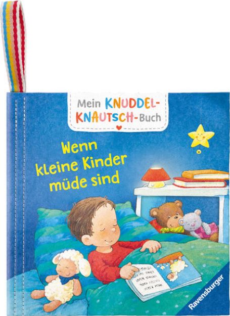 Bild von Mein Knuddel-Knautsch-Buch: Wenn kleine Kinder müde sind; weiches Stoffbuch, waschbares Badebuch, Babyspielzeug ab 6 Monate von Katja Reider