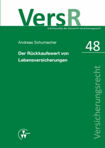 Bild von Der Rückkaufswert von Lebensversicherungen (eBook)